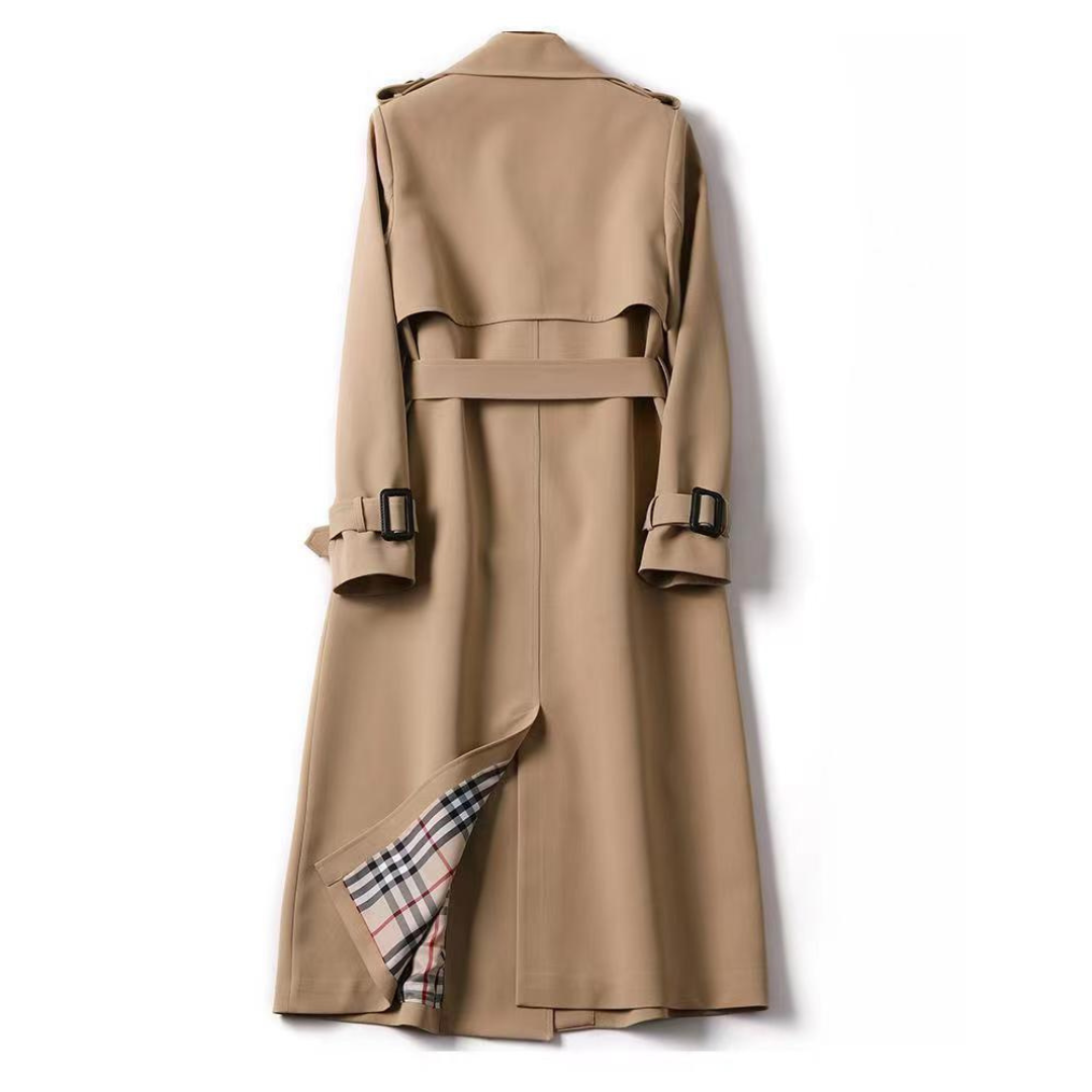 Trench-coat Sienna Mode – Brun Élégant pour Femme