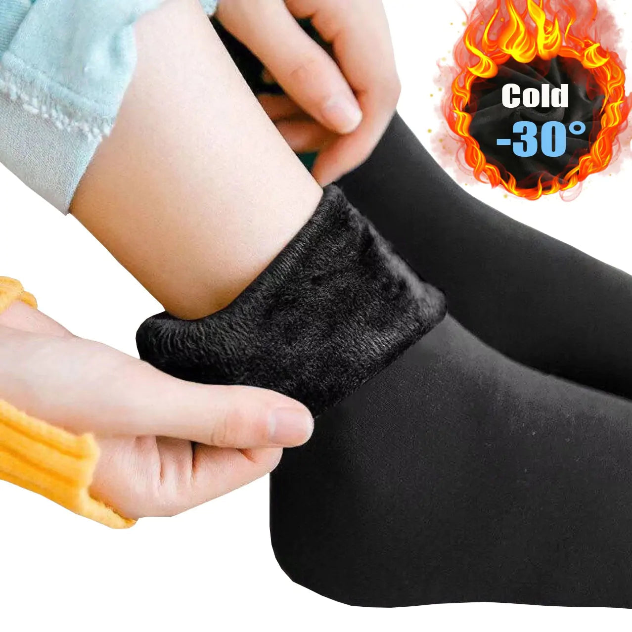 Chaussettes Thermiques VeloursChaud – Confort & Chaleur en Hiver