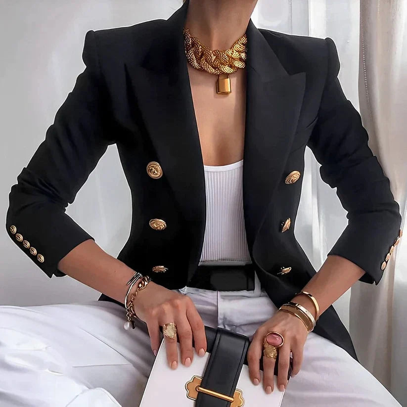 Blazer Femme Structuré – Élégance & Coupe Moderne