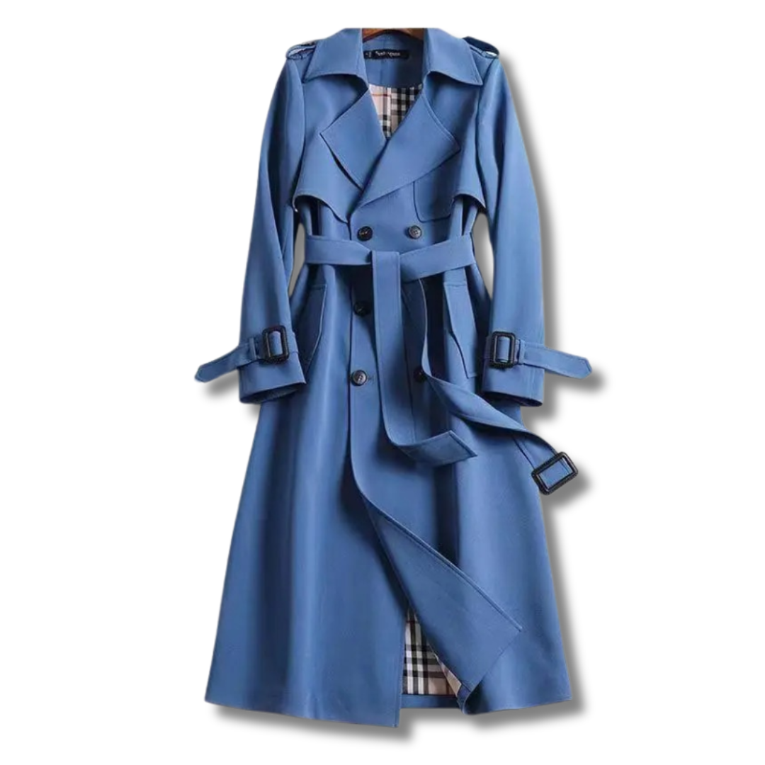 Trench-coat Sienna Mode – Brun Élégant pour Femme