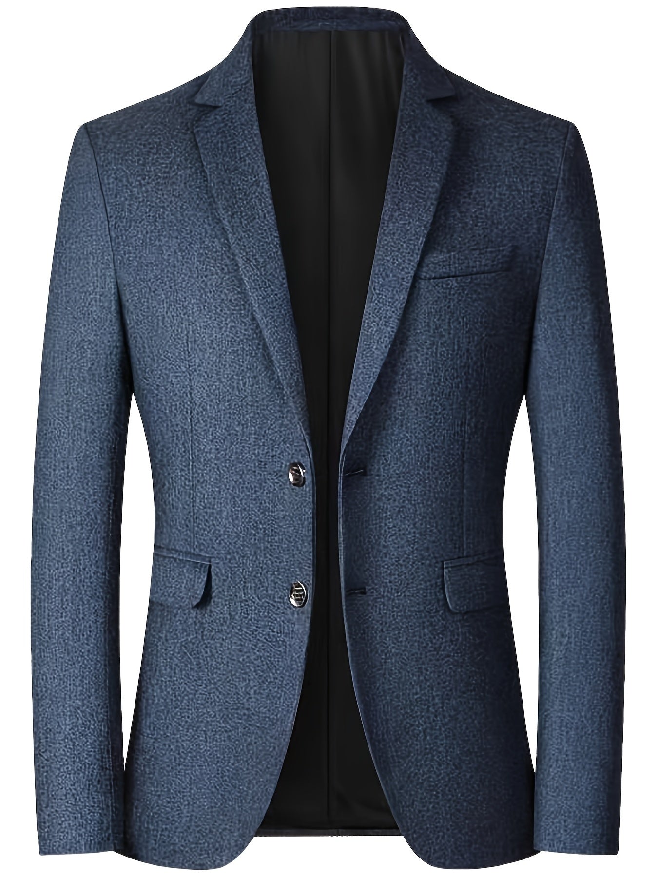 Blazer Homme Slim-Fit Deux Boutons – Élégance Professionnelle & Formelle