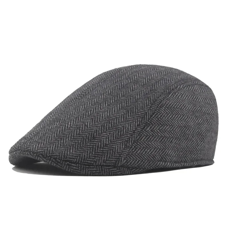 Béret Homme Taille Réglable – Style Classique pour Journées Fraîches