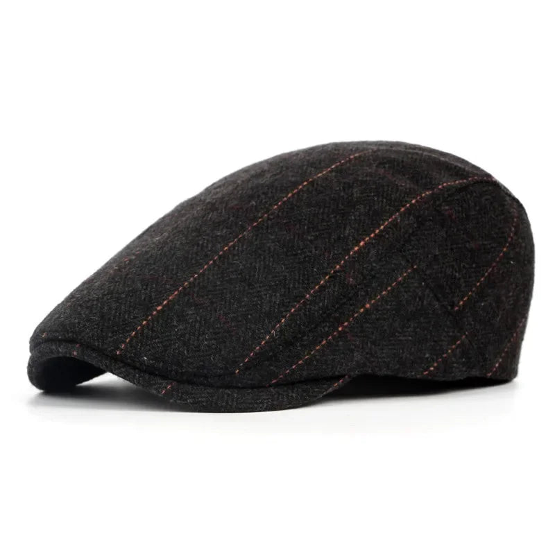 Béret Homme Taille Réglable – Style Classique pour Journées Fraîches